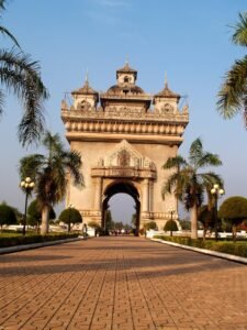 gate, wat pha-that luang, vientiane, laos, monument, asia, vientiane, vientiane, vientiane, vientiane, vientiane, laos
